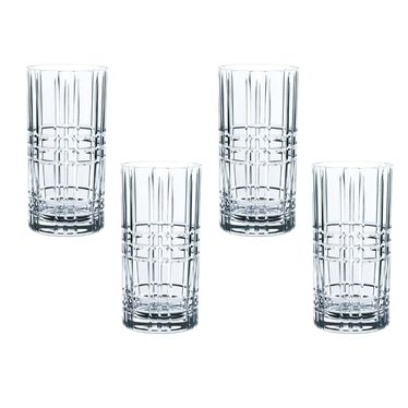Nachtmann Square Long Drink Set of 4